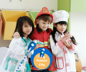 FutureCity teaches students about the working of an economy andhelps them understand the circular flow of money
