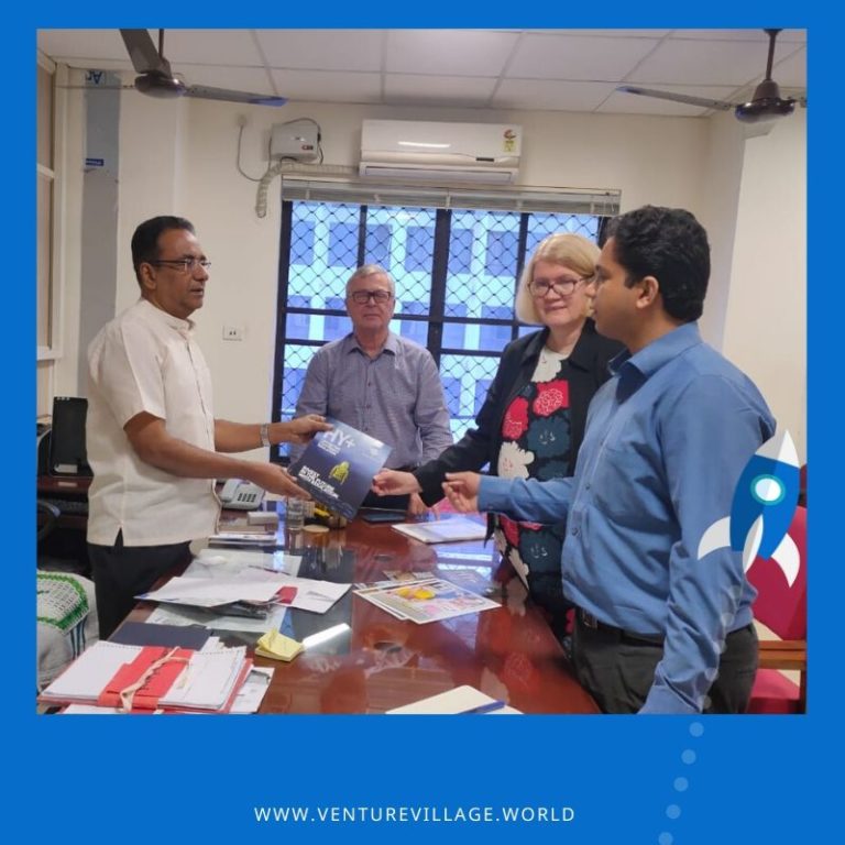 Representatives of VentureVillage and HY+ meet Director of General Education in Kerala