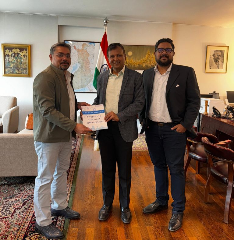 Meeting with Indian Ambassador in Finland His Excellency Shri Hemant H.Kotalwar